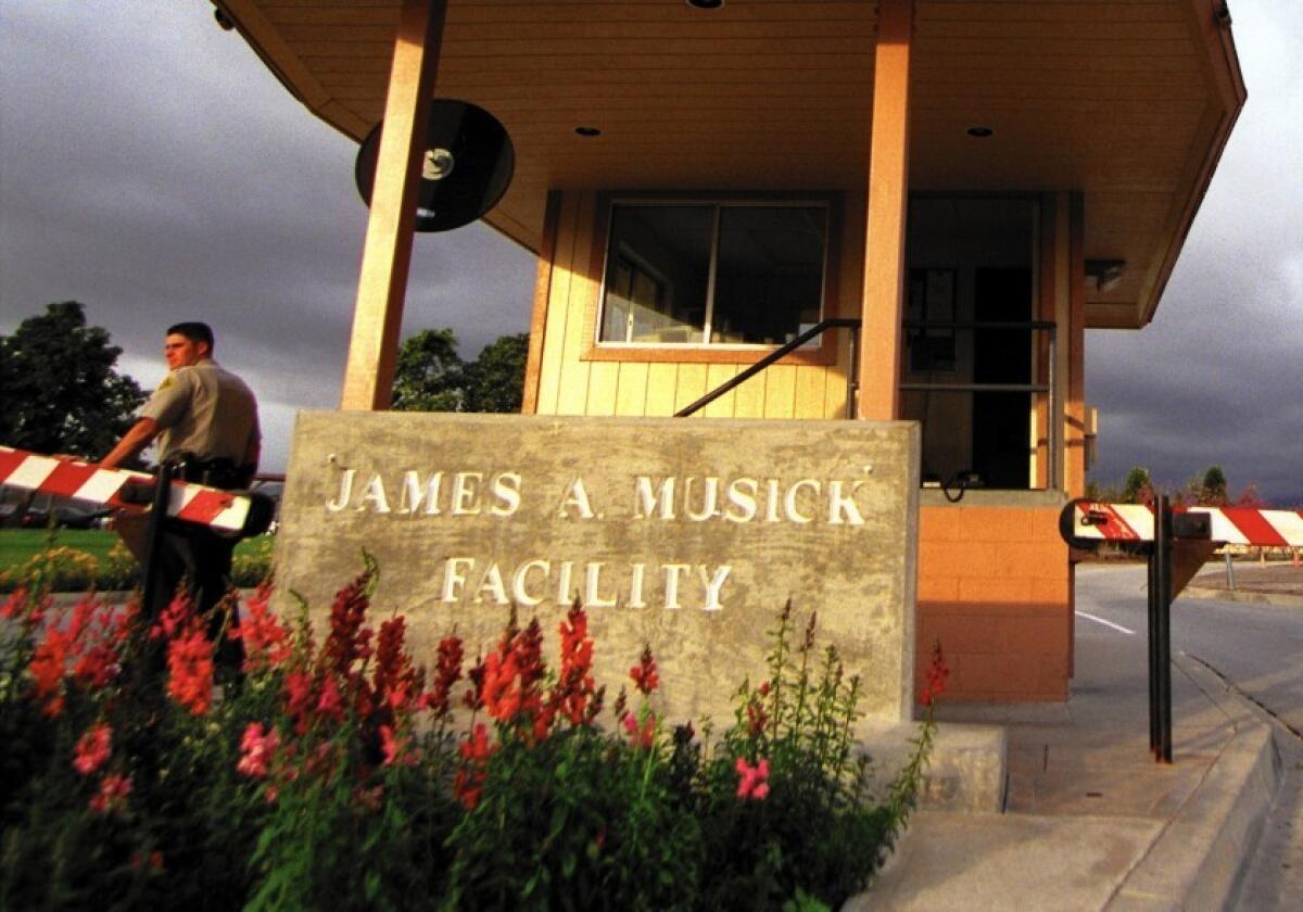 The James A. Musick jail near Irvine, Calif.
