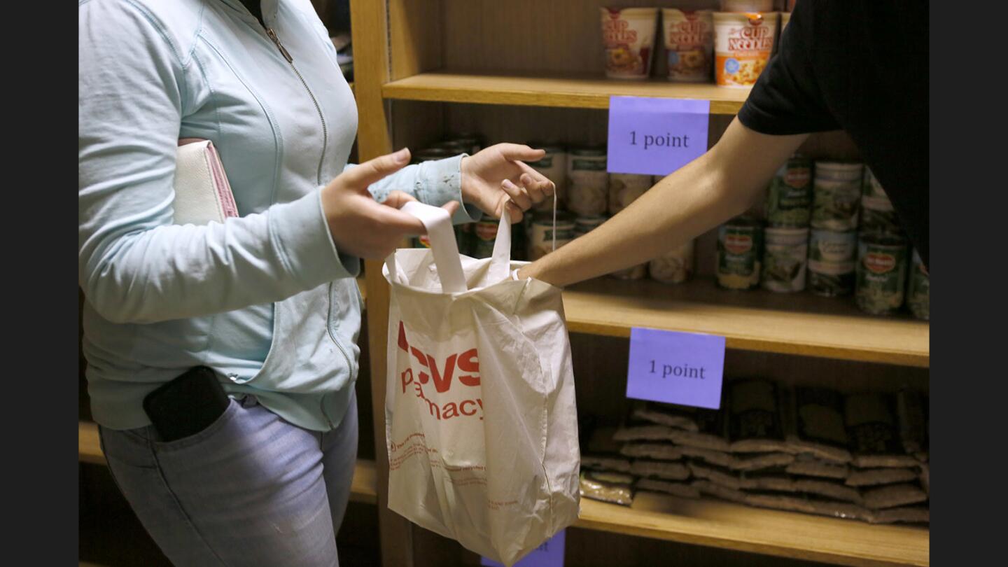 Photo Gallery: Food pantry at Glendale College serves a growing group of students