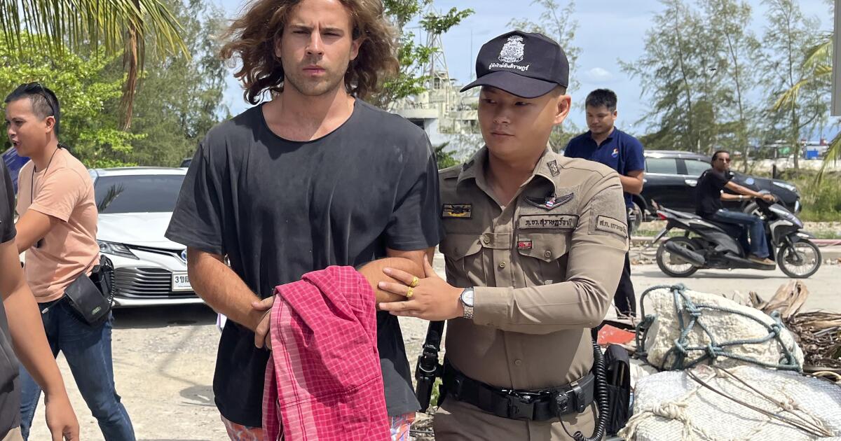 Hijo de actores españoles detenido en Tailandia por asesinato