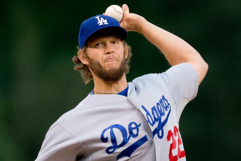 Dodgers starting pitcher Clayton Kershaw could be on his way to winning his third National League Cy Young Award.