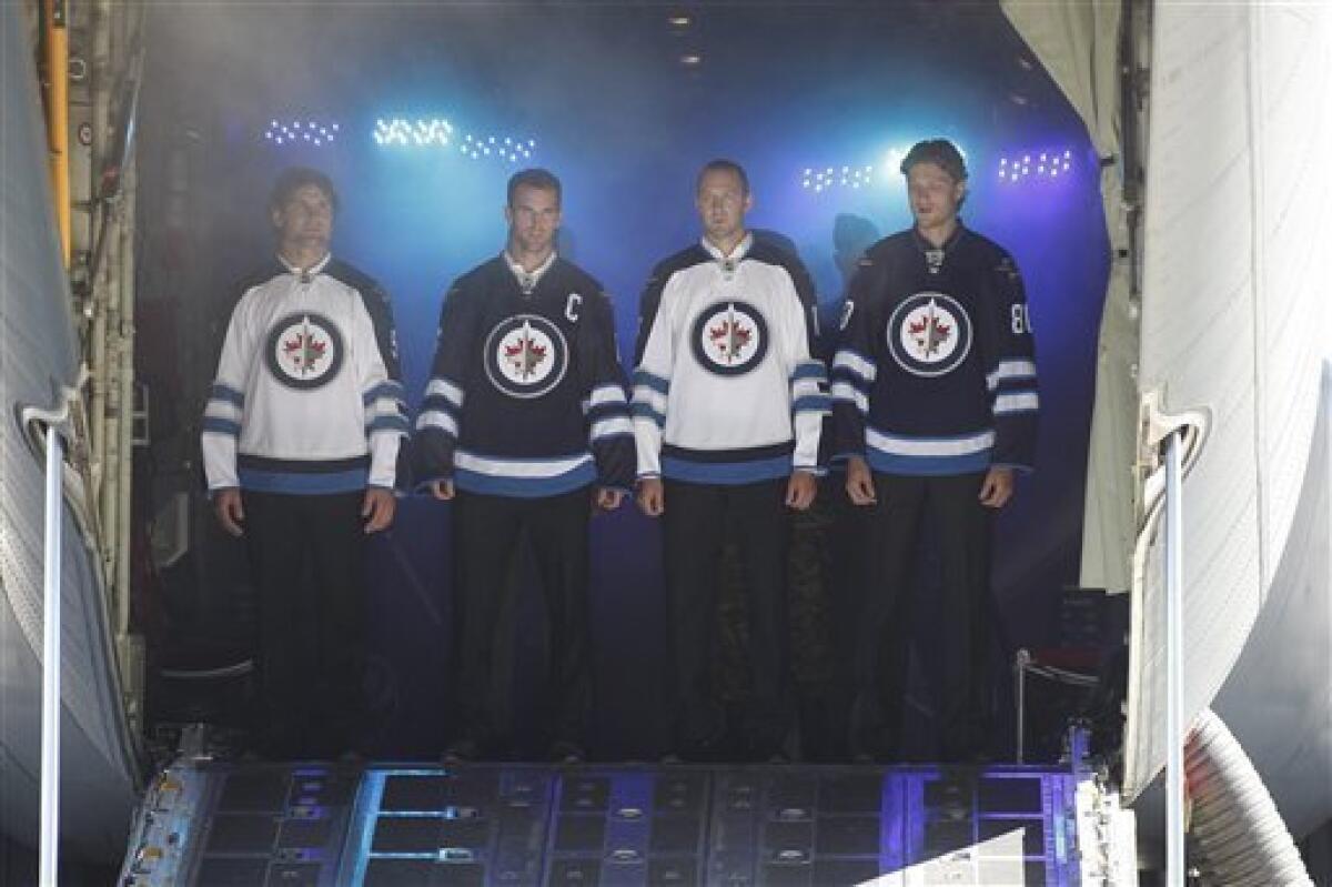 Winnipeg Jets unveil new uniforms