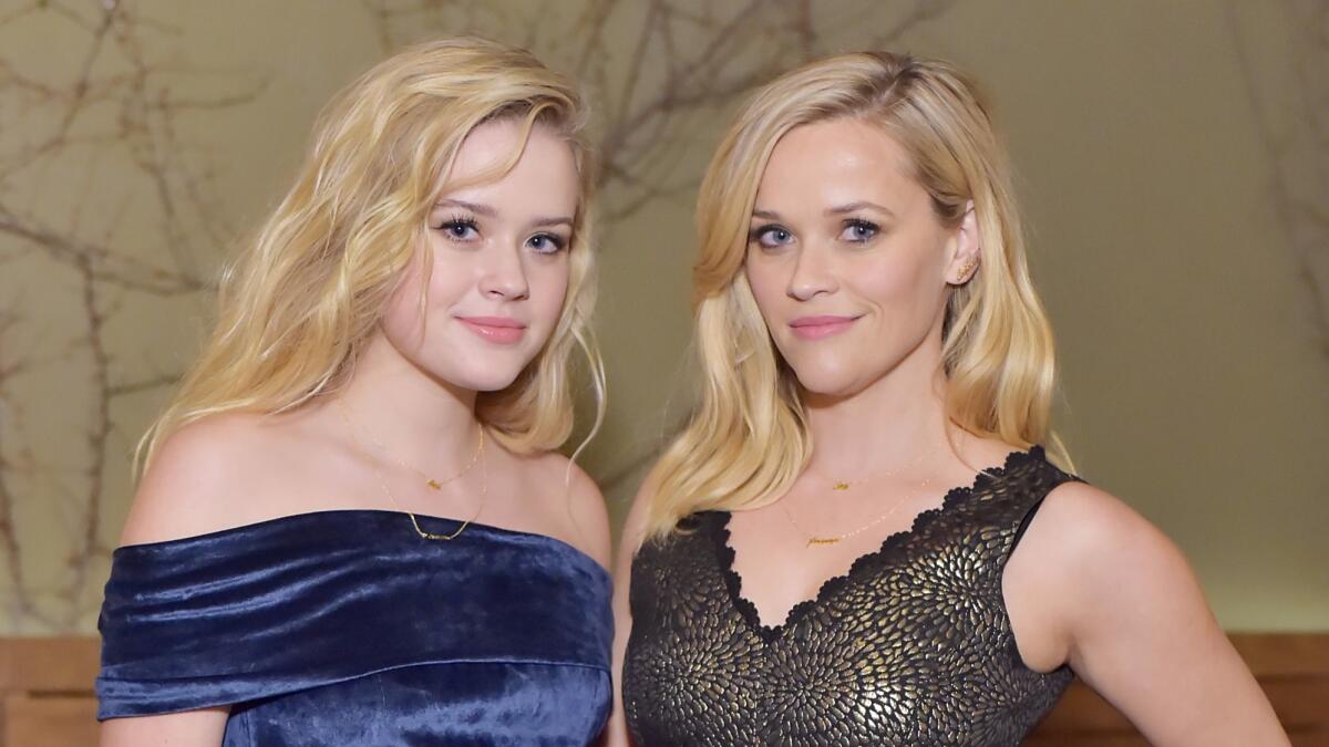 Ava Phillippe, left, and Reese Witherspoon