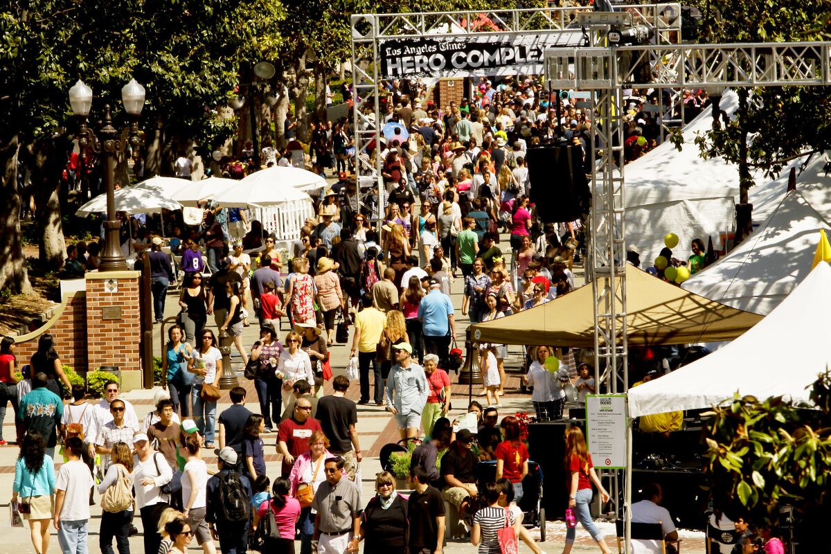 Highlights and a guide to the LA Times Festival of Books Los Angeles