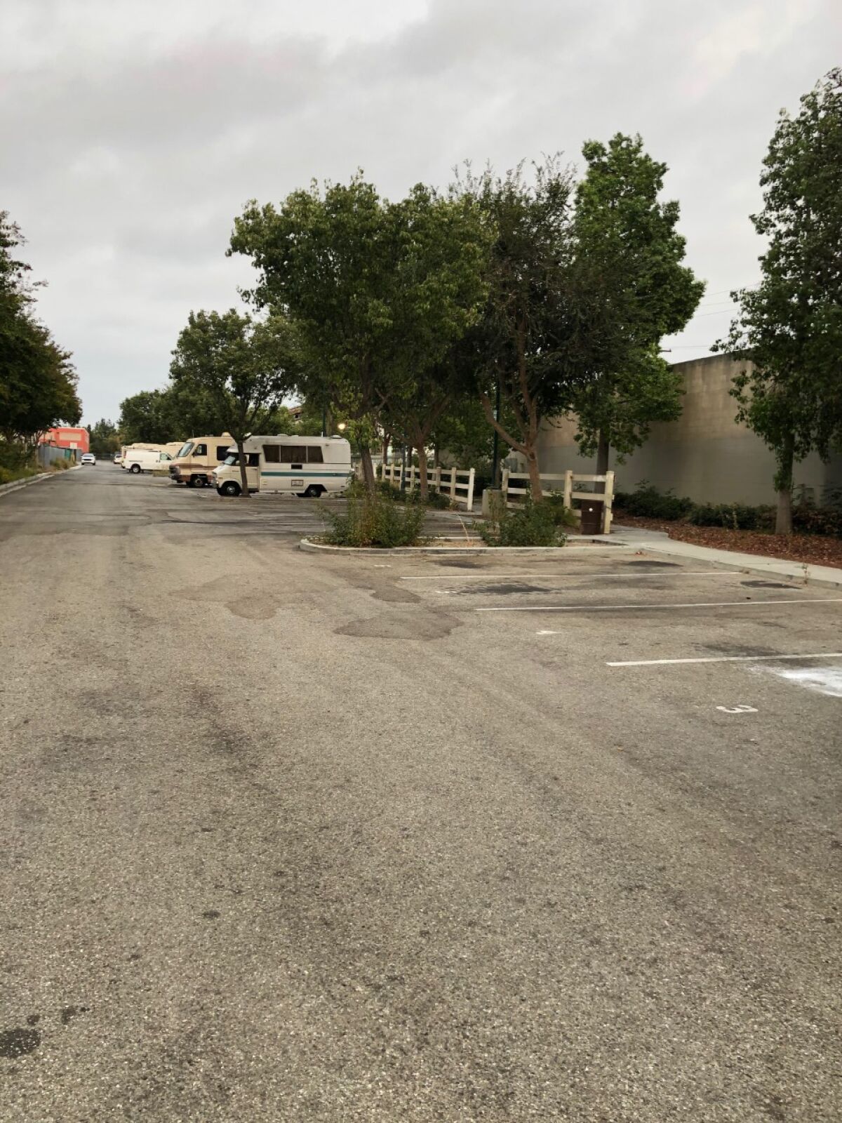 Fullerton's safe parking program came to an end last month.