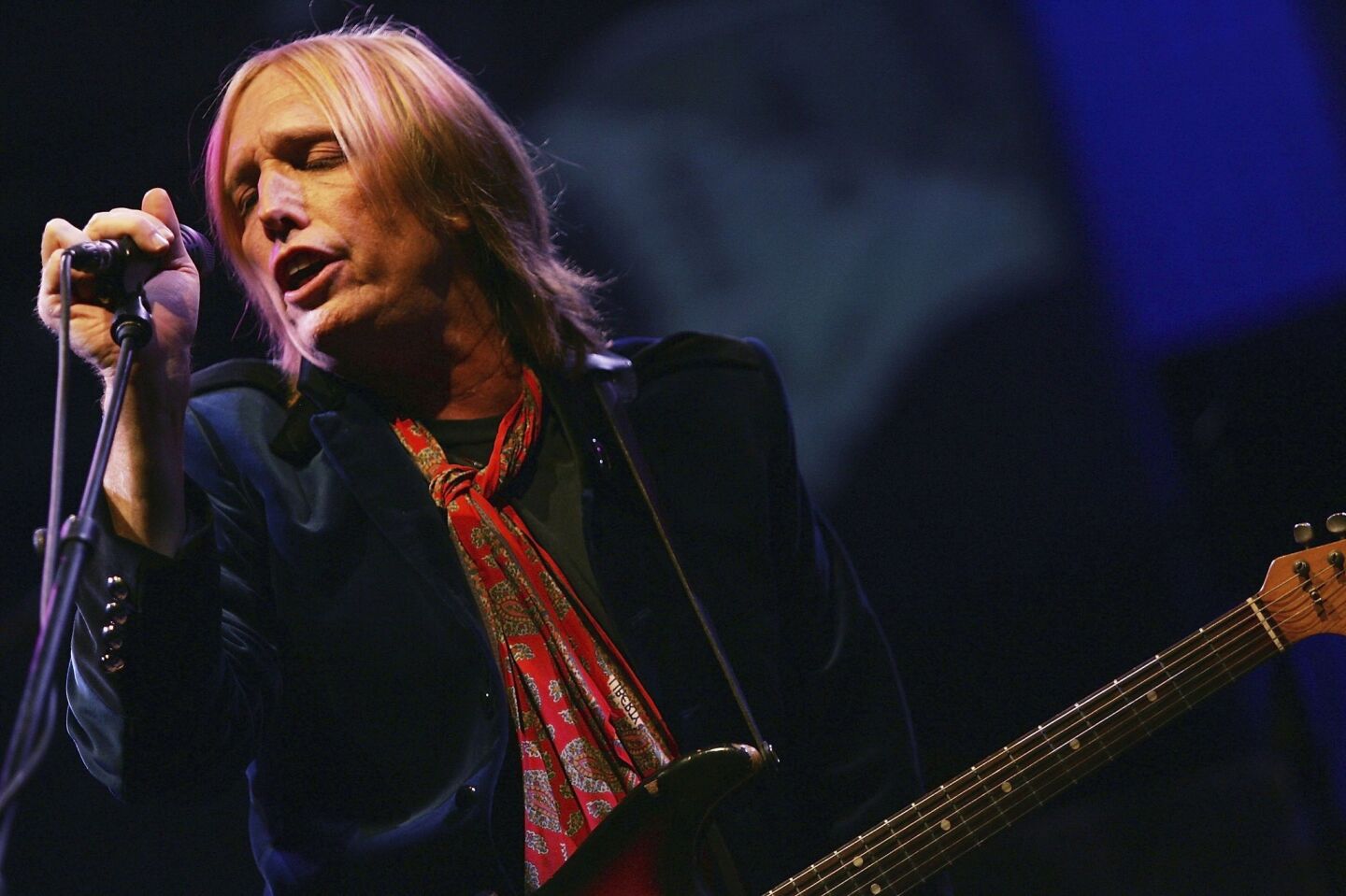 Tom Petty and the Heartbreakers in Irvine on Aug. 14, 2005.