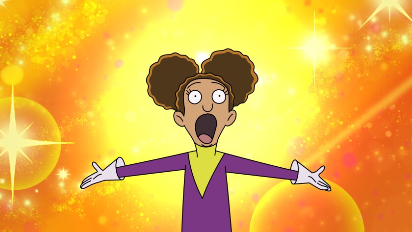 Molly (voiced by Kristen Bell) belts one out in Loren Bouchard's "Central Park."