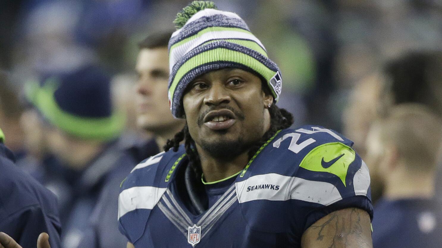 Petition seeks to prevent Marshawn Lynch from being forced to talk - Los  Angeles Times