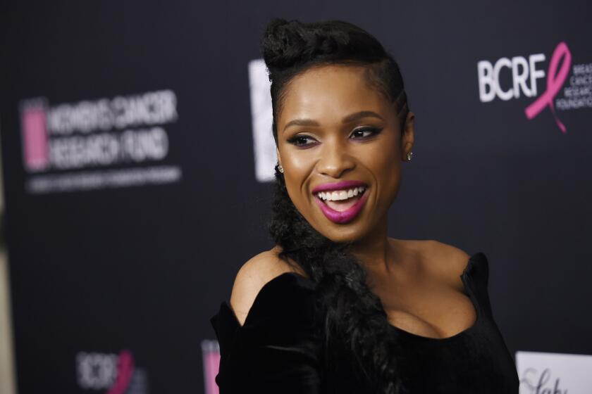 Singer/actress Jennifer Hudson, recipient of the Nat King Cole Award, arrives at the Women's Cancer Research Fund's An Unforgettable Evening on Tuesday, Feb. 27, 2018, in Beverly Hills, Calif. (Photo by Chris Pizzello/Invision/AP)