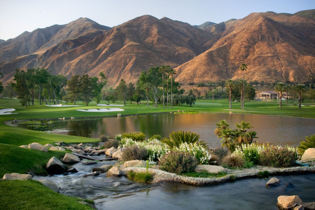 Soboba Casino Resort’s newly redesigned Soboba Springs golf course is postcard worthy. 