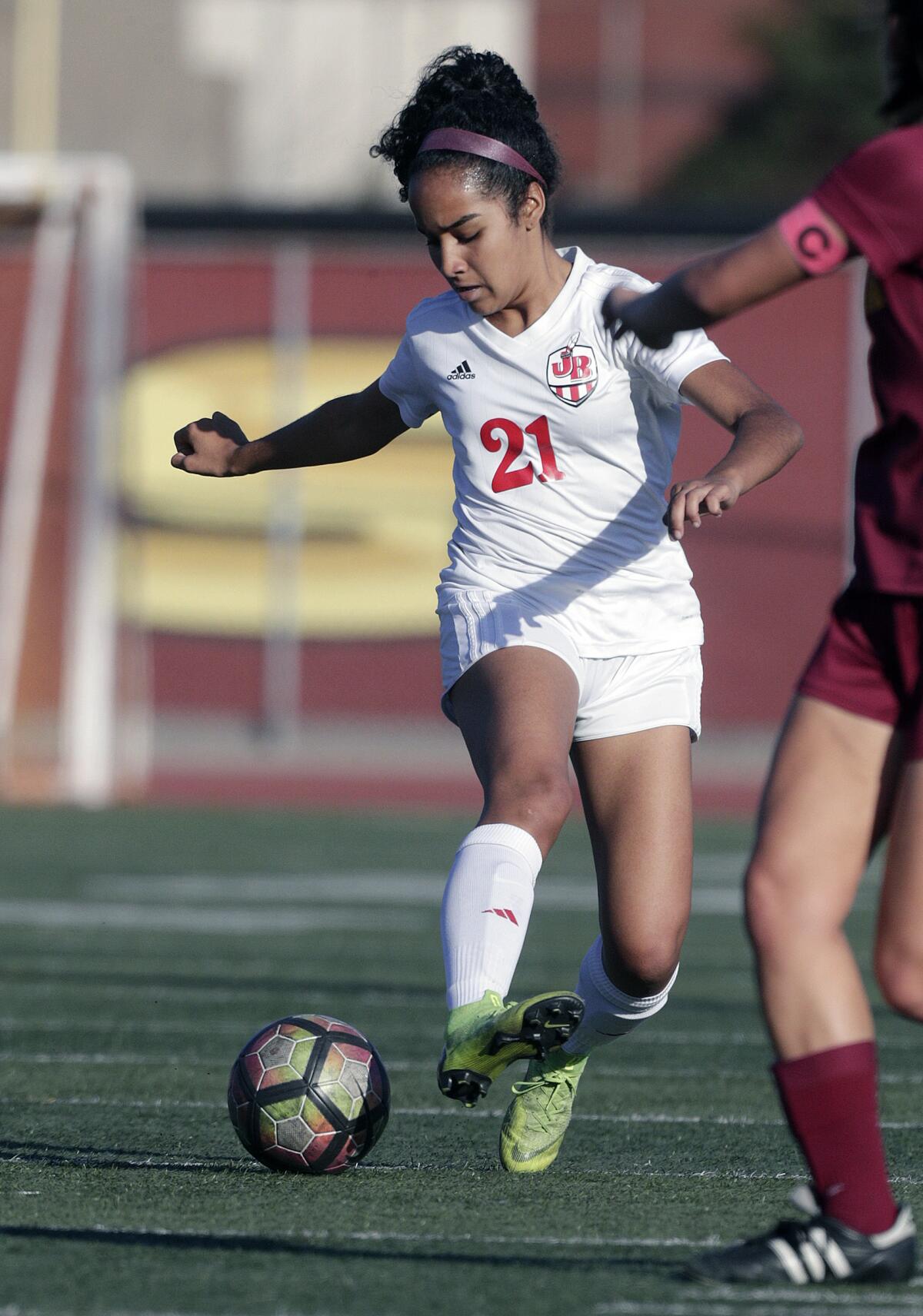 Burroughs' Lauryn Bailey was named to the All-CIF Southern Section Division IV first team.