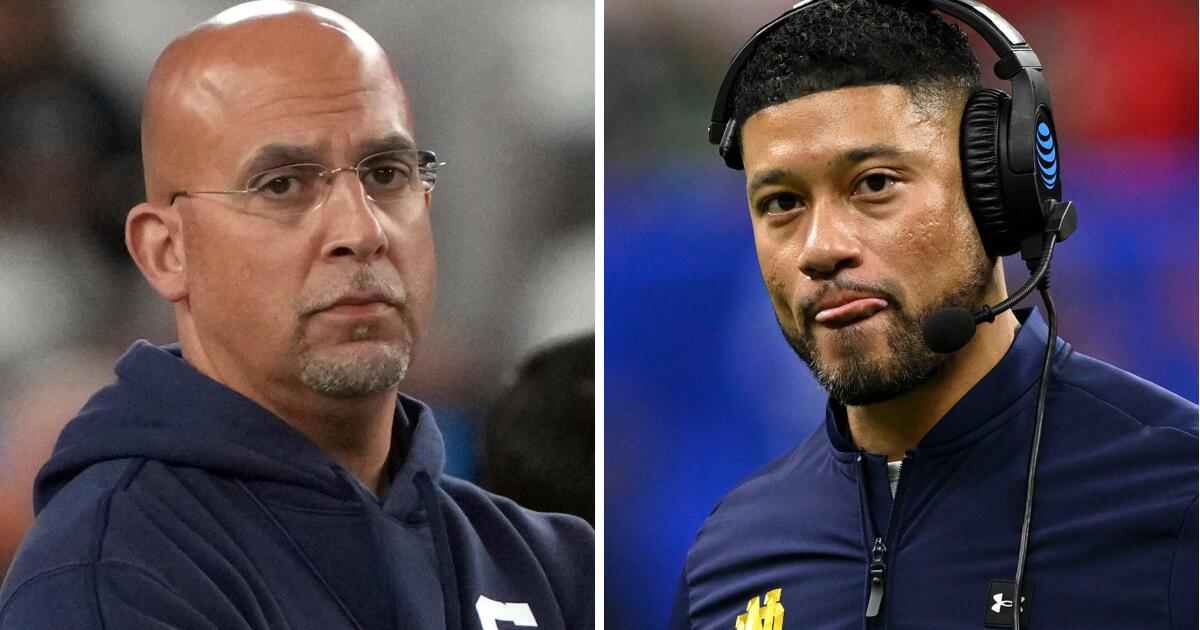 James Franklin and Marcus Freeman recognize the historic nature of their CFP semifinal James Franklin and Marcus Freeman recognize the historic nature of their CFP semifinal