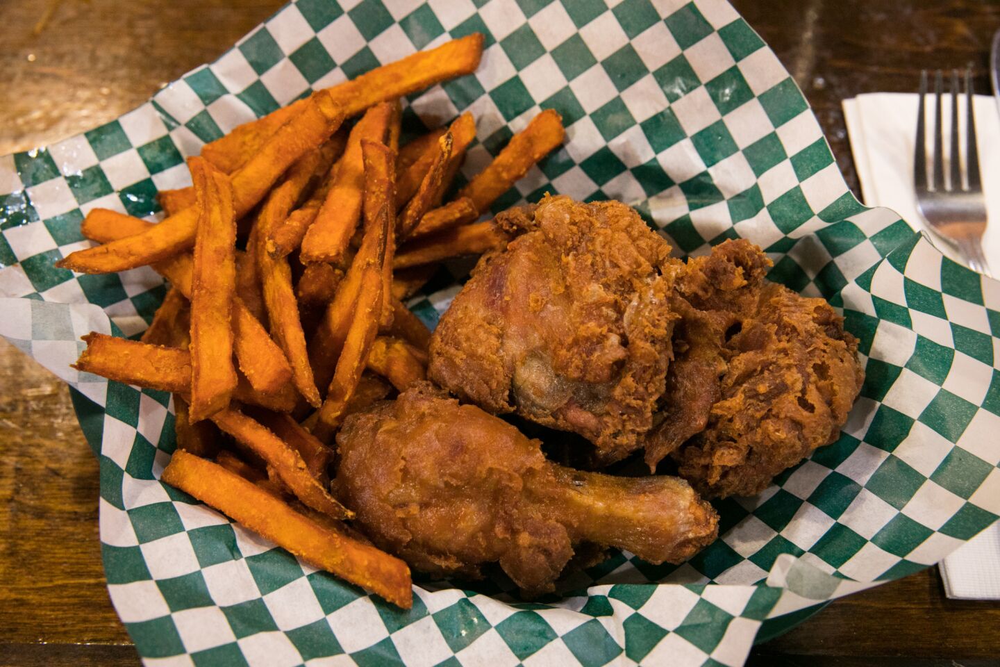 Willie Mae's Scotch House claims to have the best fried chicken in America located in the Treme neighborhood of New Orleans