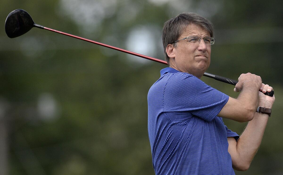 North Carolina's Republican Gov. Pat McCrory signed his state's school voucher program into law last year.