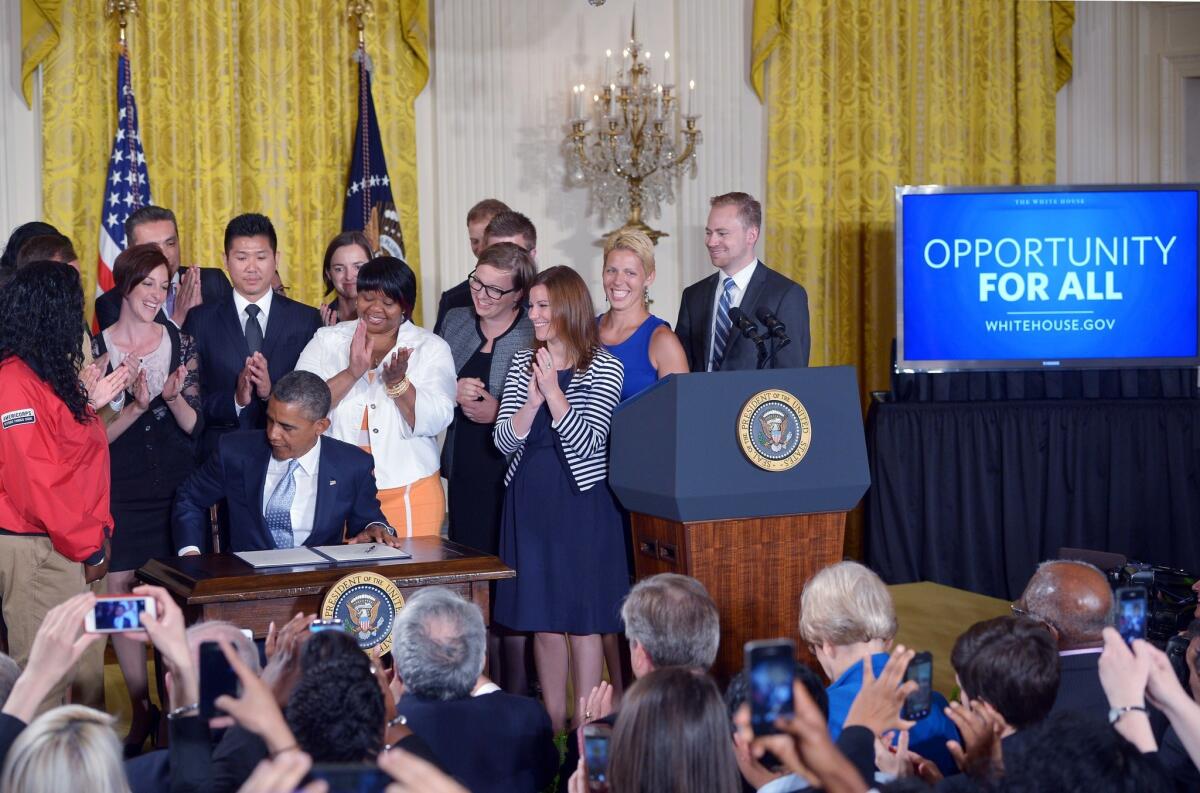 President Obama signed a memorandum June 9 to reduce the burden of student loans.