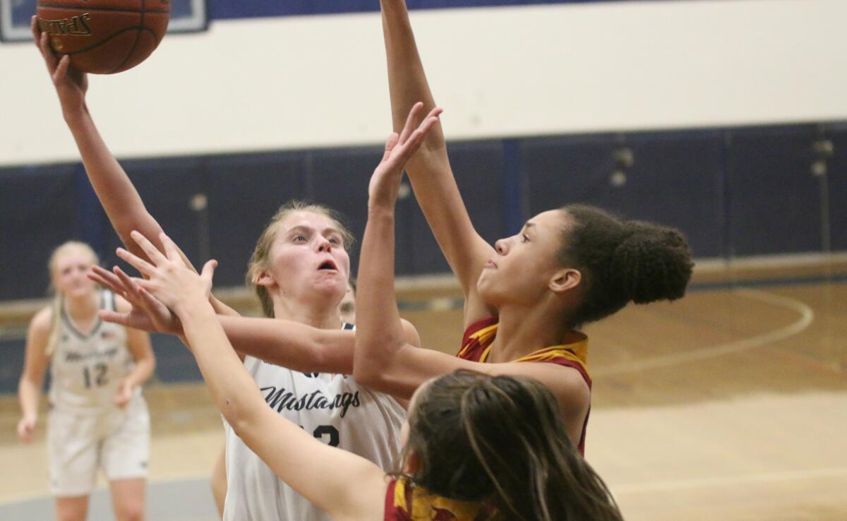Junior Skyler Pavlovich gives SDA a solid inside presence.