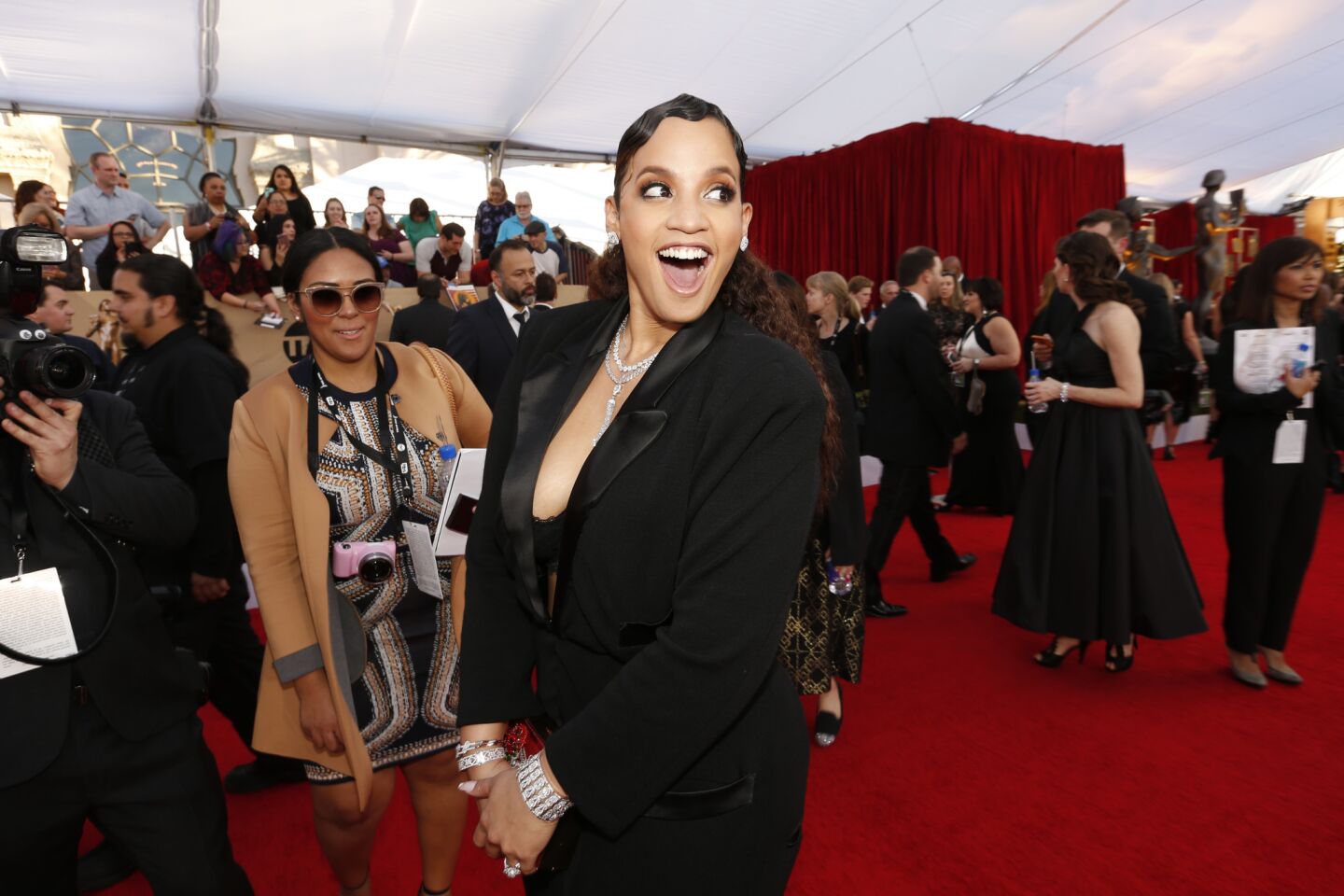 Dascha Polanco is nominated with her "Orange Is the New Black" cast mates.