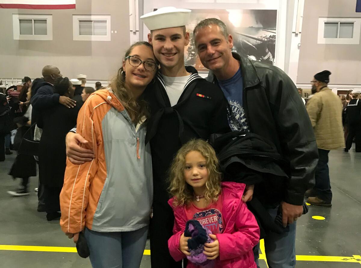 Cameron Walters and family