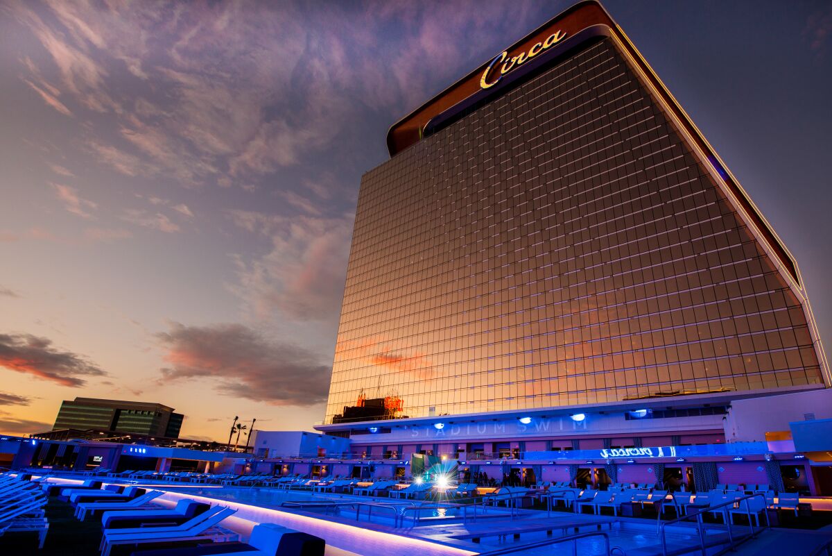 Circa Resort & Casino opened in November. 