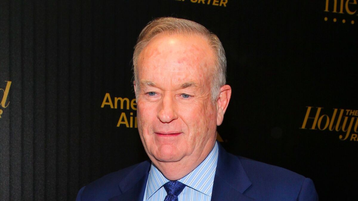 Bill O'Reilly attends the Hollywood Reporter's "35 Most Powerful People in Media" celebration in New York on April 6.