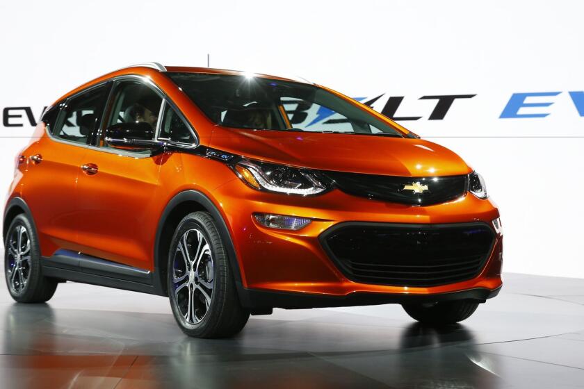 This year, a number of automakers are set to roll out new electric car models. The Chevrolet Bolt is expected to be priced at $37,500.
