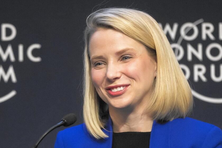 The day after announcing that Yahoo's board would examine spinning off its core business, CEO Marissa Mayer revealed that her identical twin girls were born that morning.