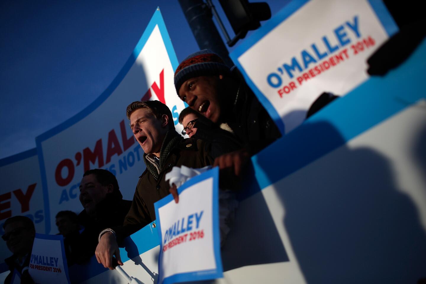 Martin O'Malley supporters