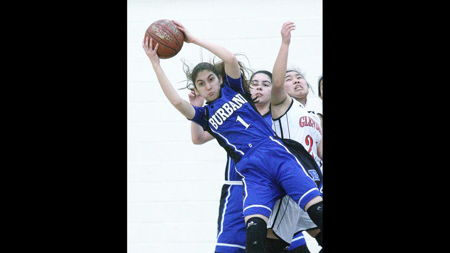 Photo Gallery: Pacific League girls' basketball, Glendale vs. Burbank