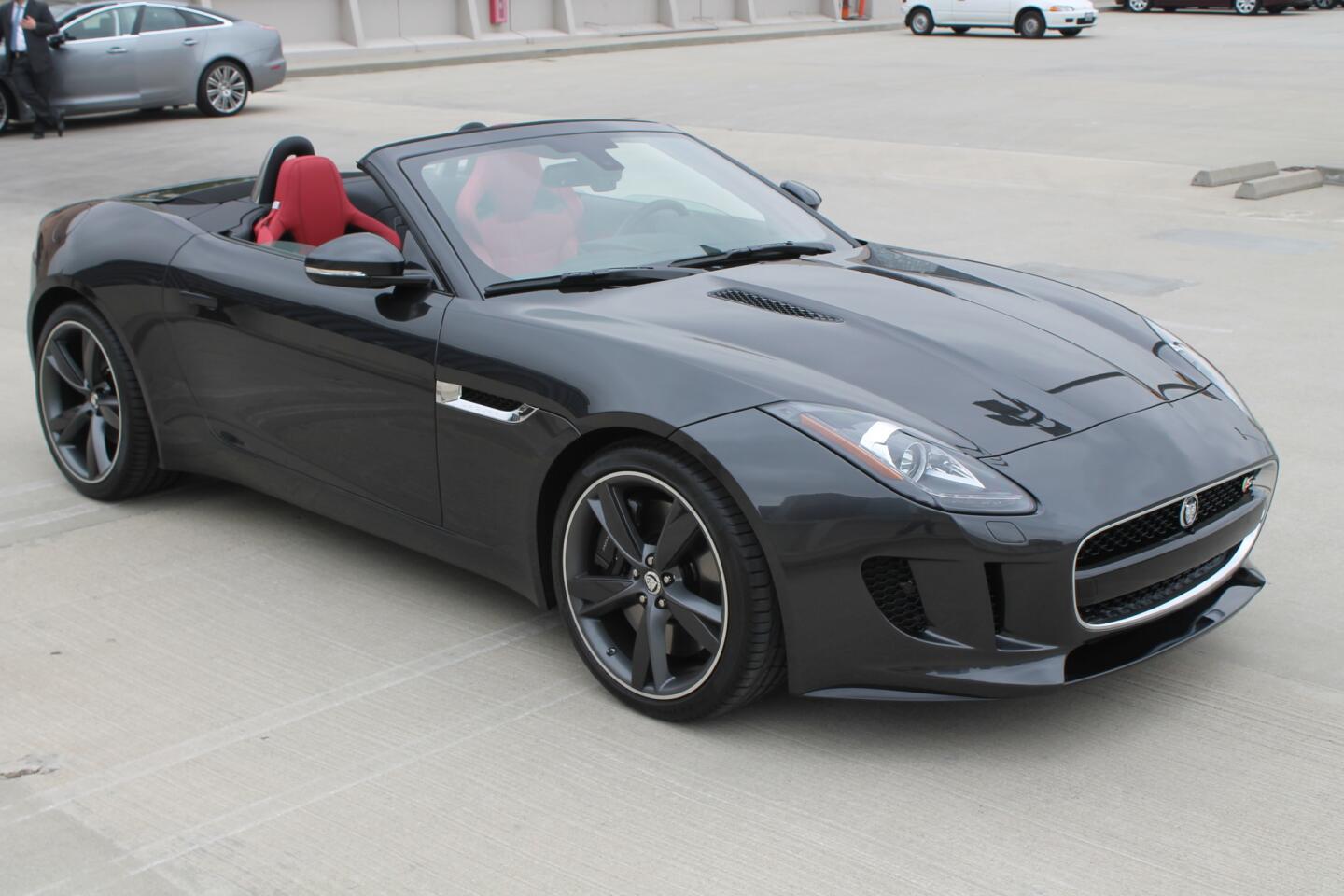 The 2014 Jaguar F-Type is an all-new, two-seat, rear-wheel-drive convertible. When it goes on sales in mid-May, it will be available with one of two supercharged V-6 engines or a supercharged V-8.