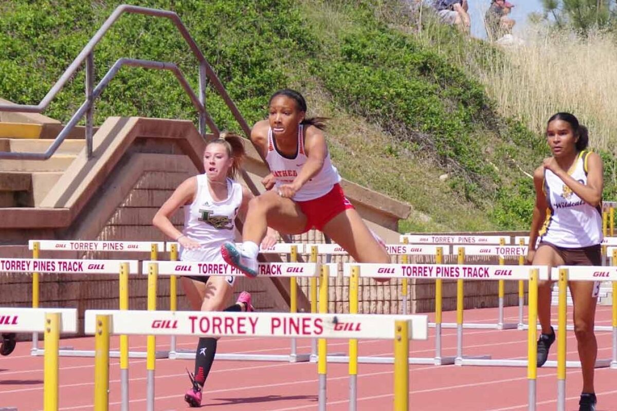 Kapiolani Coleman of Cathedral Catholic High has run the fastest 300-meter hurdles time of any girl in California this year.