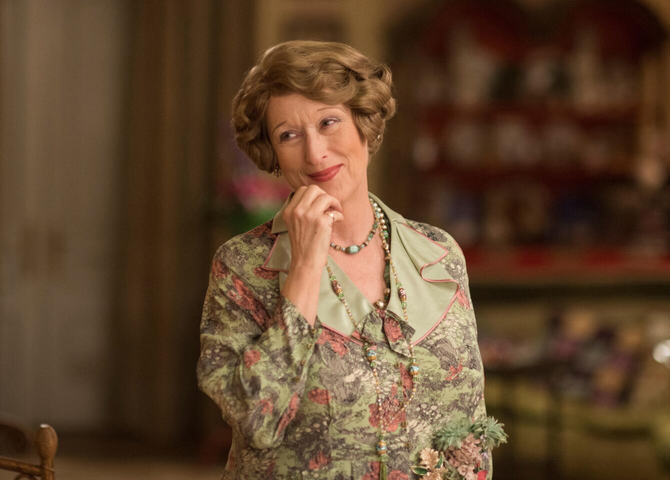 Most recently, Streep was nominated for a SAG award and a Golden Globe for her role in "Florence Foster Jenkins."