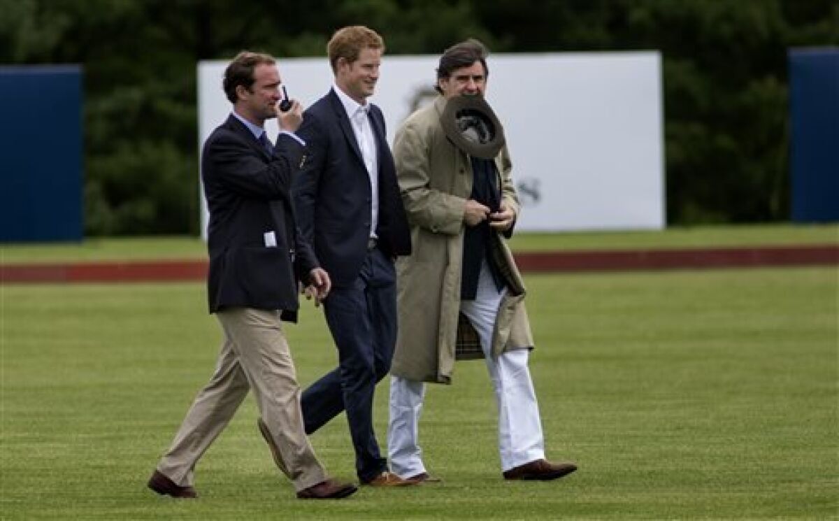 Prince Harry ends US visit with Conn. polo match - The San Diego  Union-Tribune