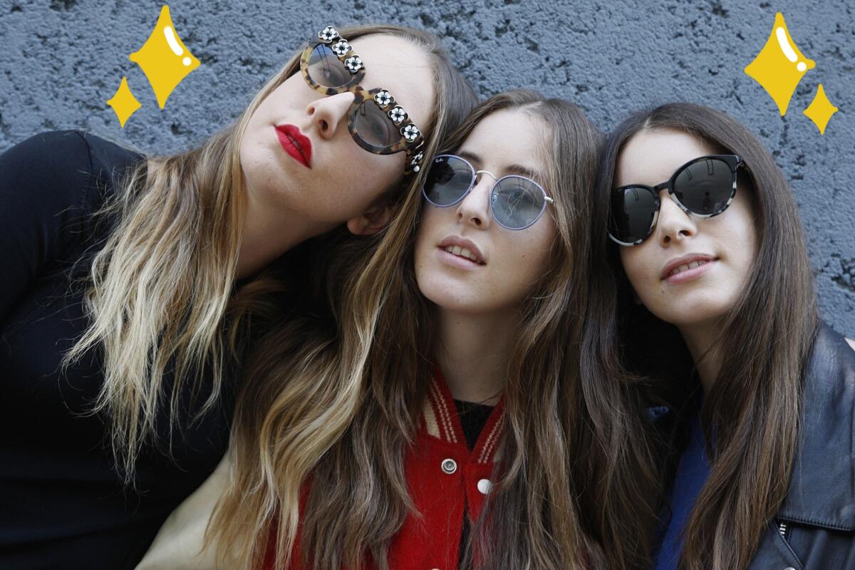 Photo of band Haim