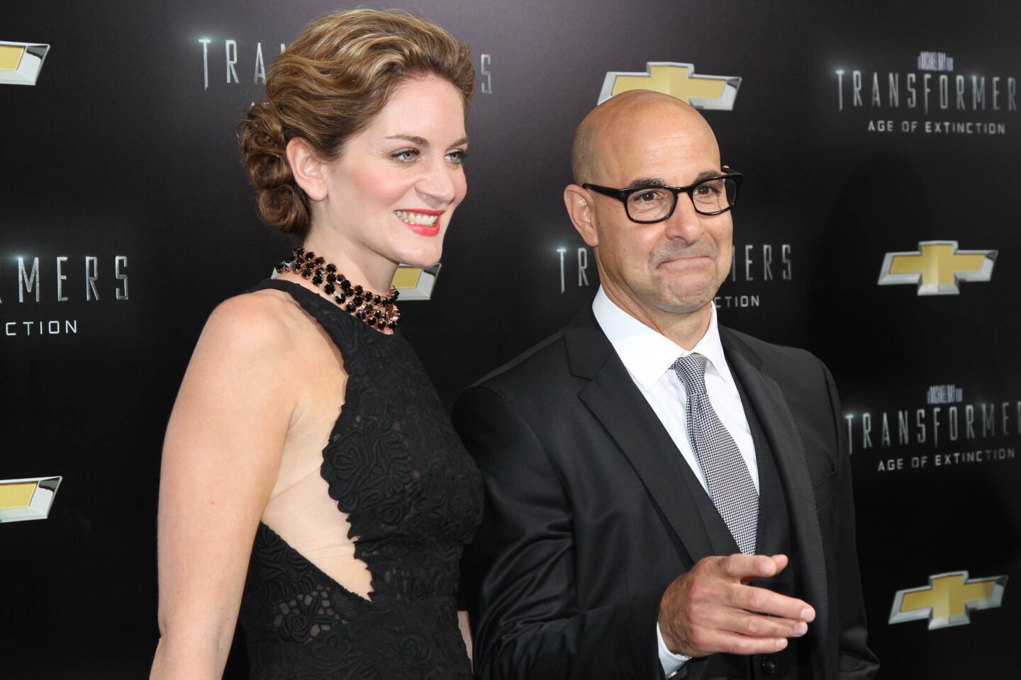 Hollywood baby boom | Stanley Tucci and Felicity Blunt