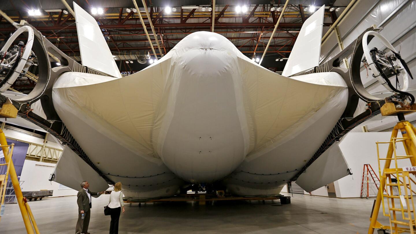Lockheed Martin's LMH-1 hybrid airship