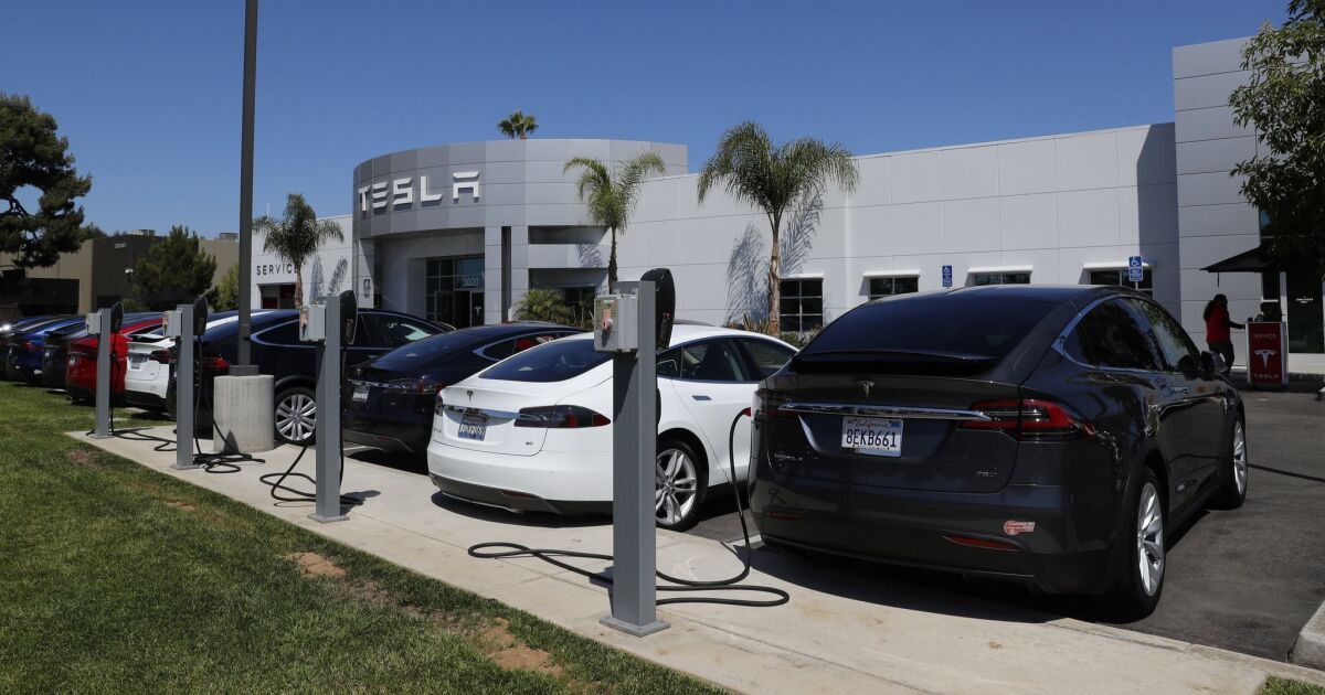 California weighs an additional 2,000 subsidy for electric cars Los