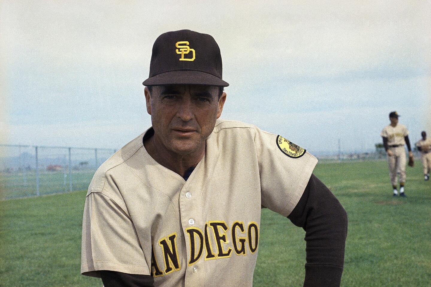 Blue replaced brown on Padres uniforms in 1991