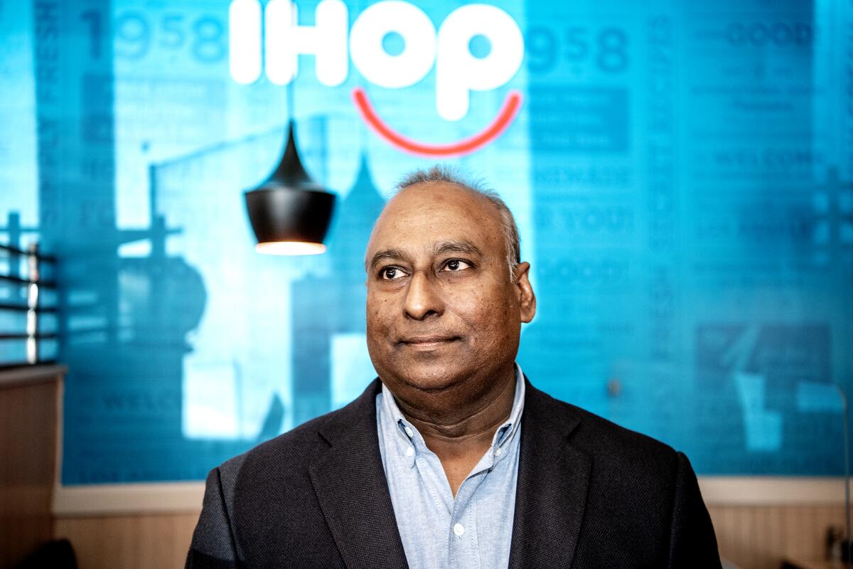  Portrait of IHOP franchise owner Mohammad Ashraf  taken May 4.