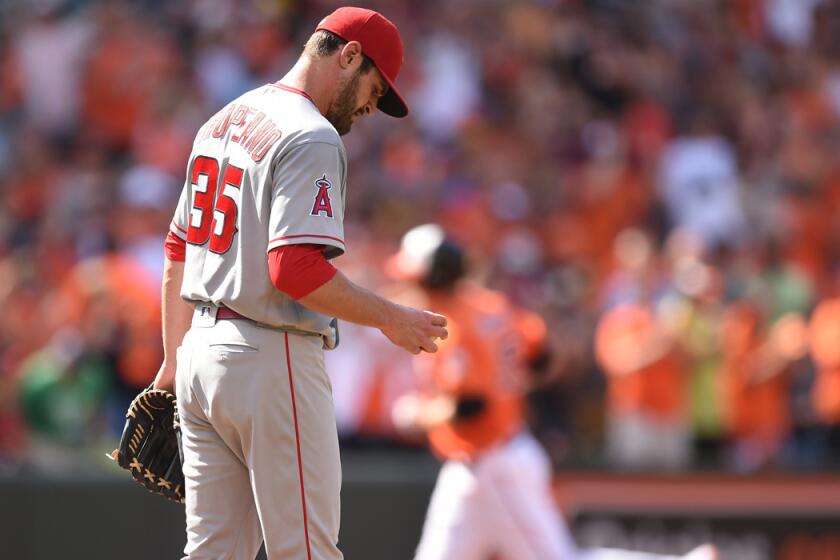 Angels pitcher Nick Tropeano is exploring a course of action after an MRI exam disclosed a torn elbow ligament.