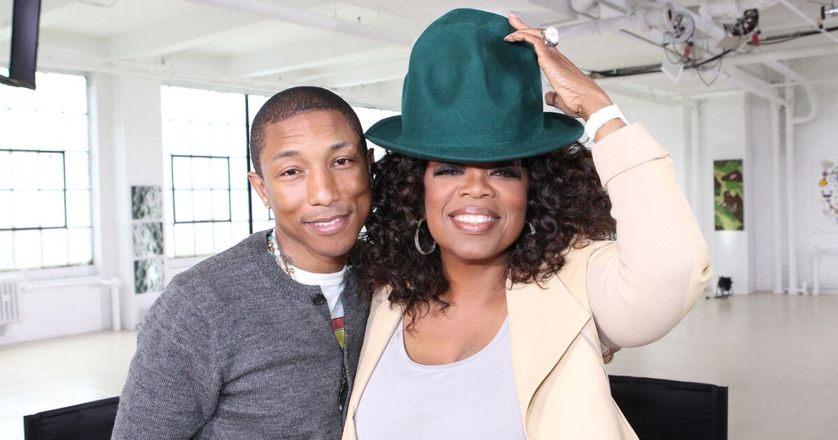 Pharrell Cries Over Happy Tribute Video On Oprah Prime Los Angeles Times 3816