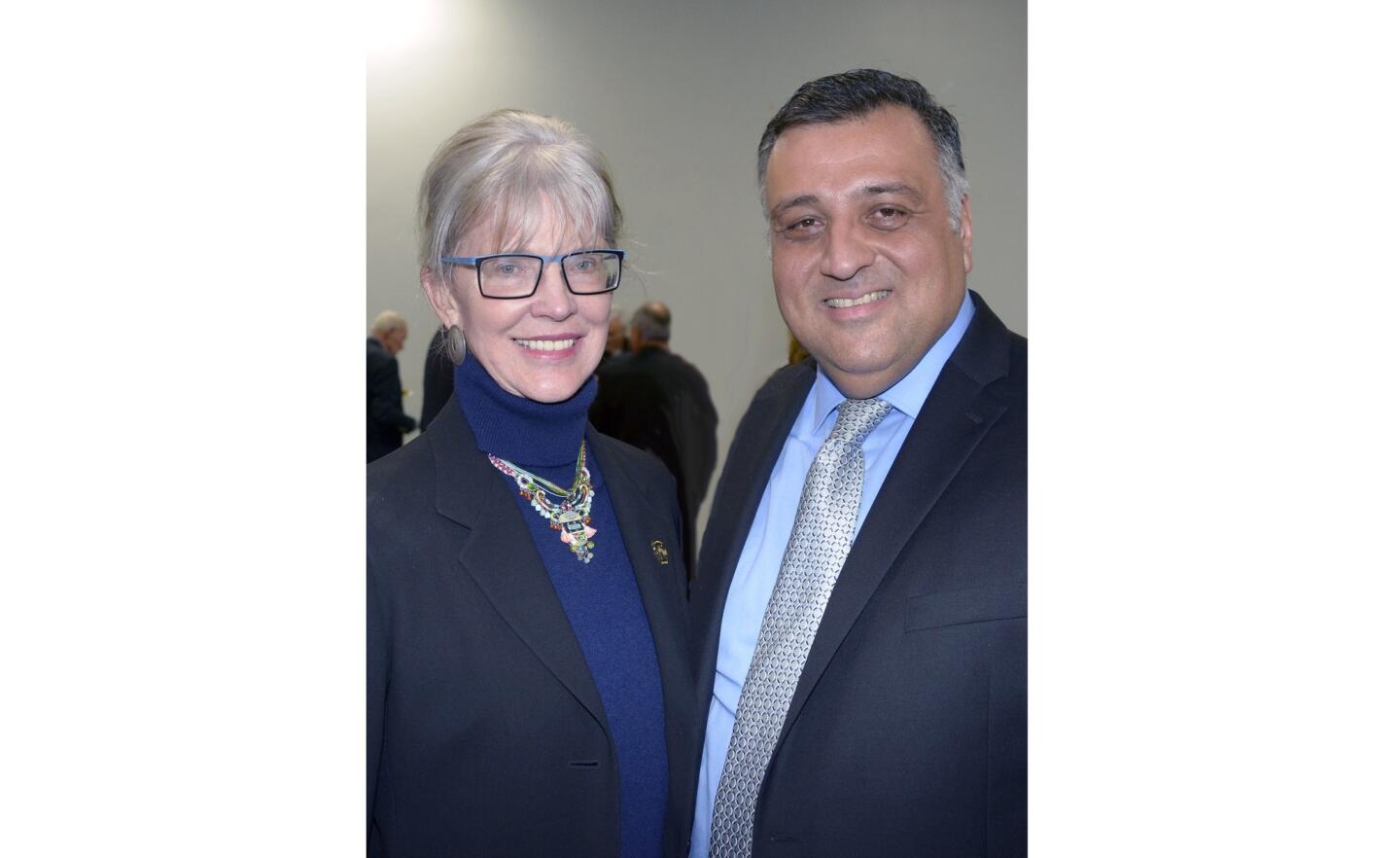 Vice Mayor Emily Gabel-Luddy, and Burbank Police Commissioner Hagop Hergelian were among the 100-plus who attended last week's ANC festivities.