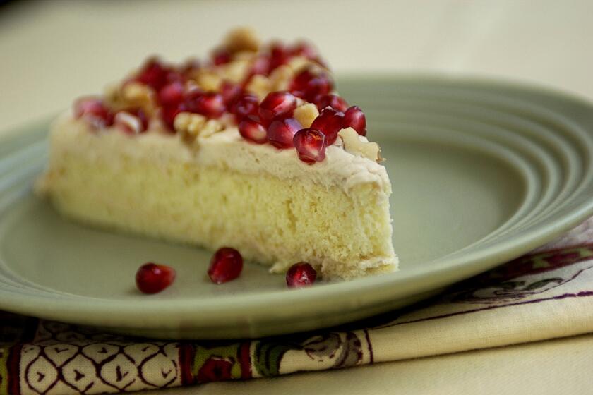 Recipe: Pomegranate butter cream frosting