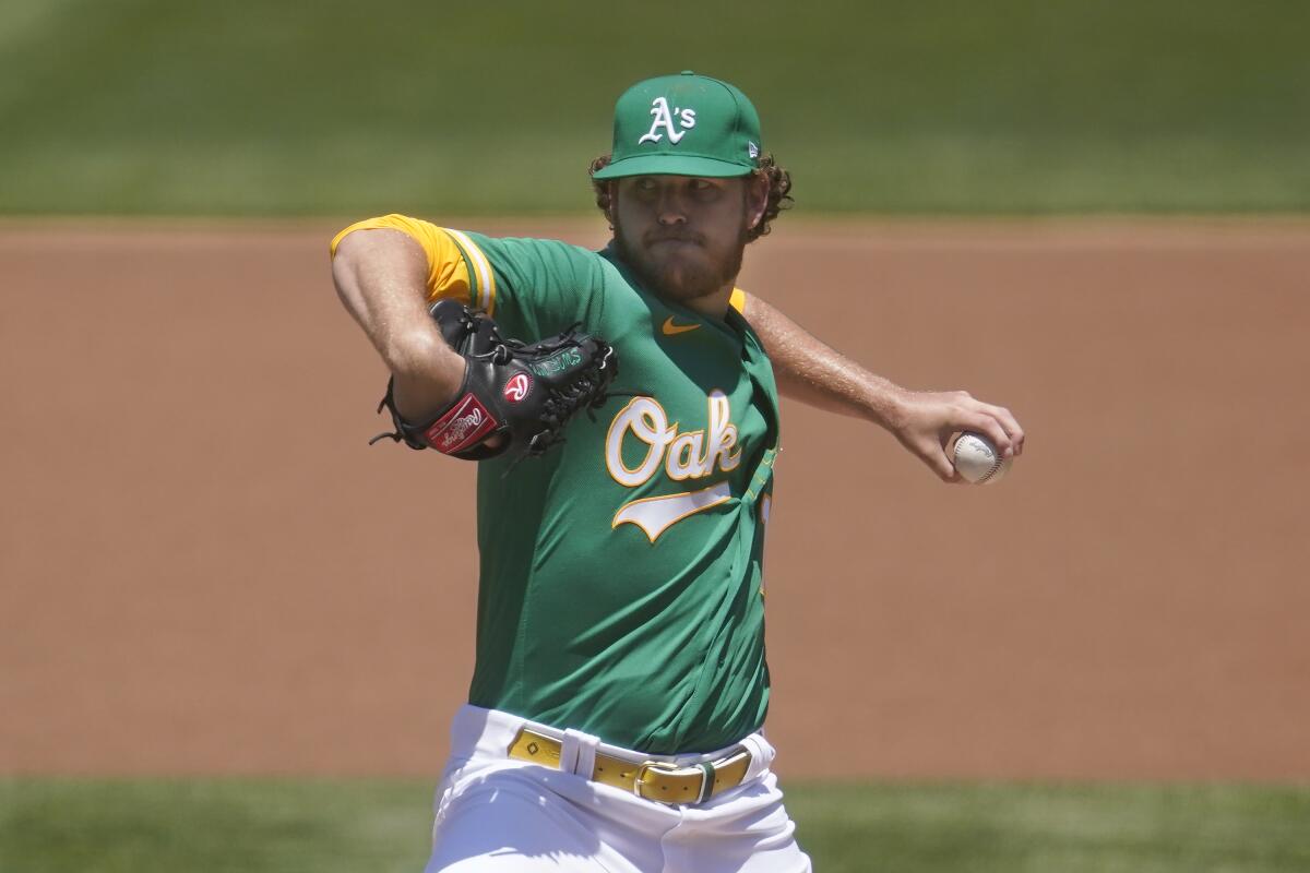 Cole Irvin will start for the Oakland Athletics against the Angels on Wednesday.