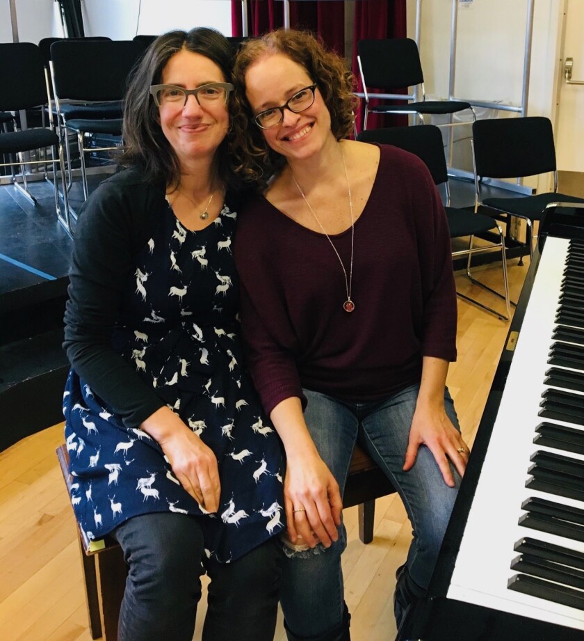 Crystal Skillman, left, and Lynne Shankel