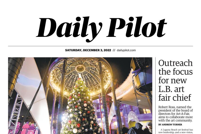 Dec. 3, 2022 Daily Pilot cover