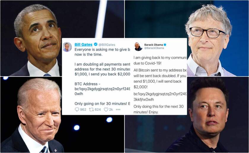 Hackean cuentas de Twitter de Obama, Biden, Gates y otros