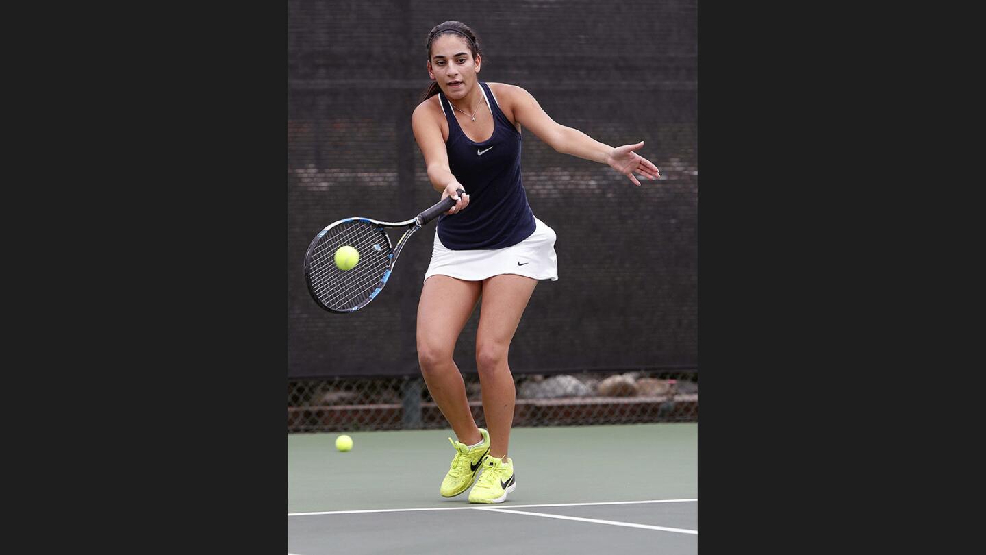 Photo Gallery: Crescenta Valley girls' tennis runner-up in CIF championship