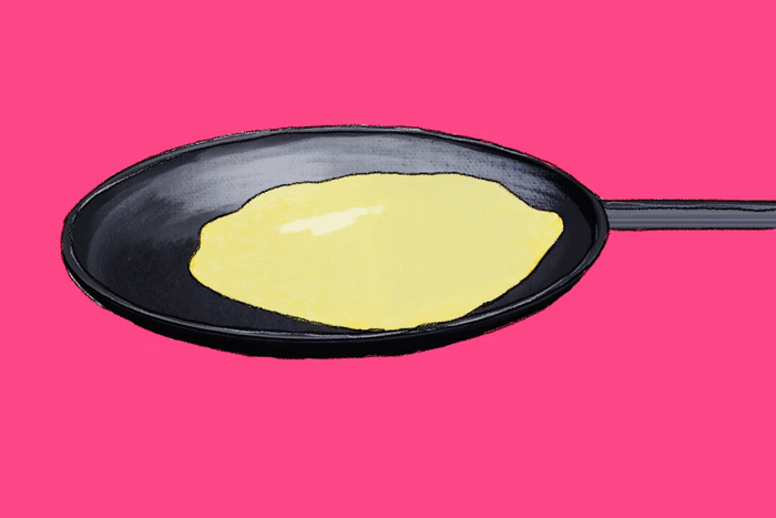 Illustration for "How to boil water" series; crepes