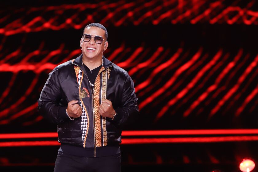 MIAMI, FL - AUGUST 07: Daddy Yankee attends Univision's "Reina de la Cancion" at Univision Studios on August 7, 2019 in Miami, Florida. (Photo by John Parra/Getty Images)