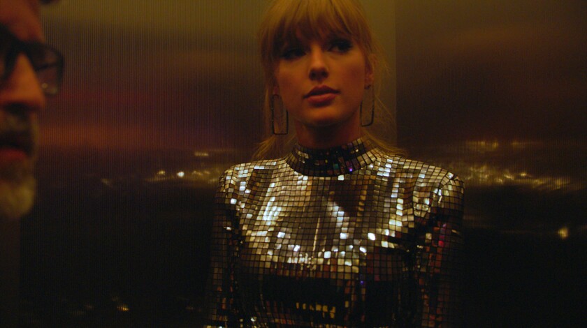A still from "Miss Americana," the new Taylor Swift documentary that premiered at the Sundance Film Festival on Thursday.