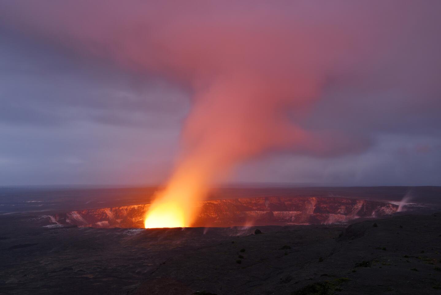 Volcanoes National Park on Hawaii Island is always a big draw. Take full advantage of the park by driving up Mauna Loa Road for a panoramic lookout view.